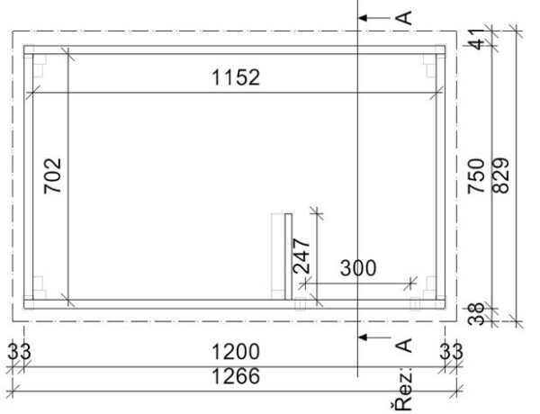 Bouda pro psa RONY, 120x75 cm - Image 2